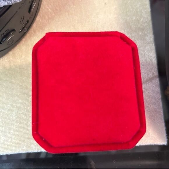 Stunning Volcanic Quartz, Lotus Garnet, White & Chocolate Zircon Platinum Ring 8 - Picture 14 of 16